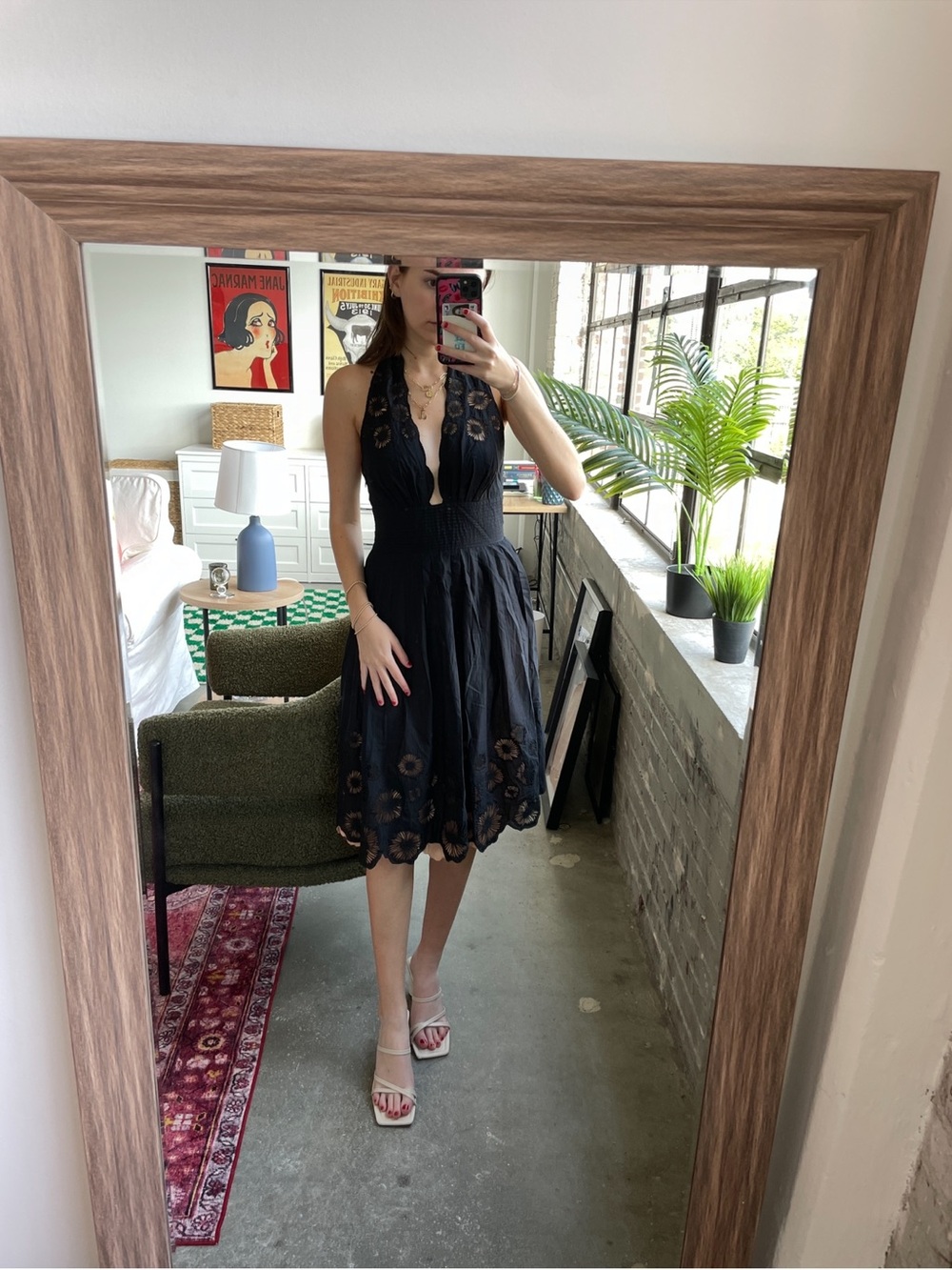 Catherine Malandrino Vintage Midi Dress